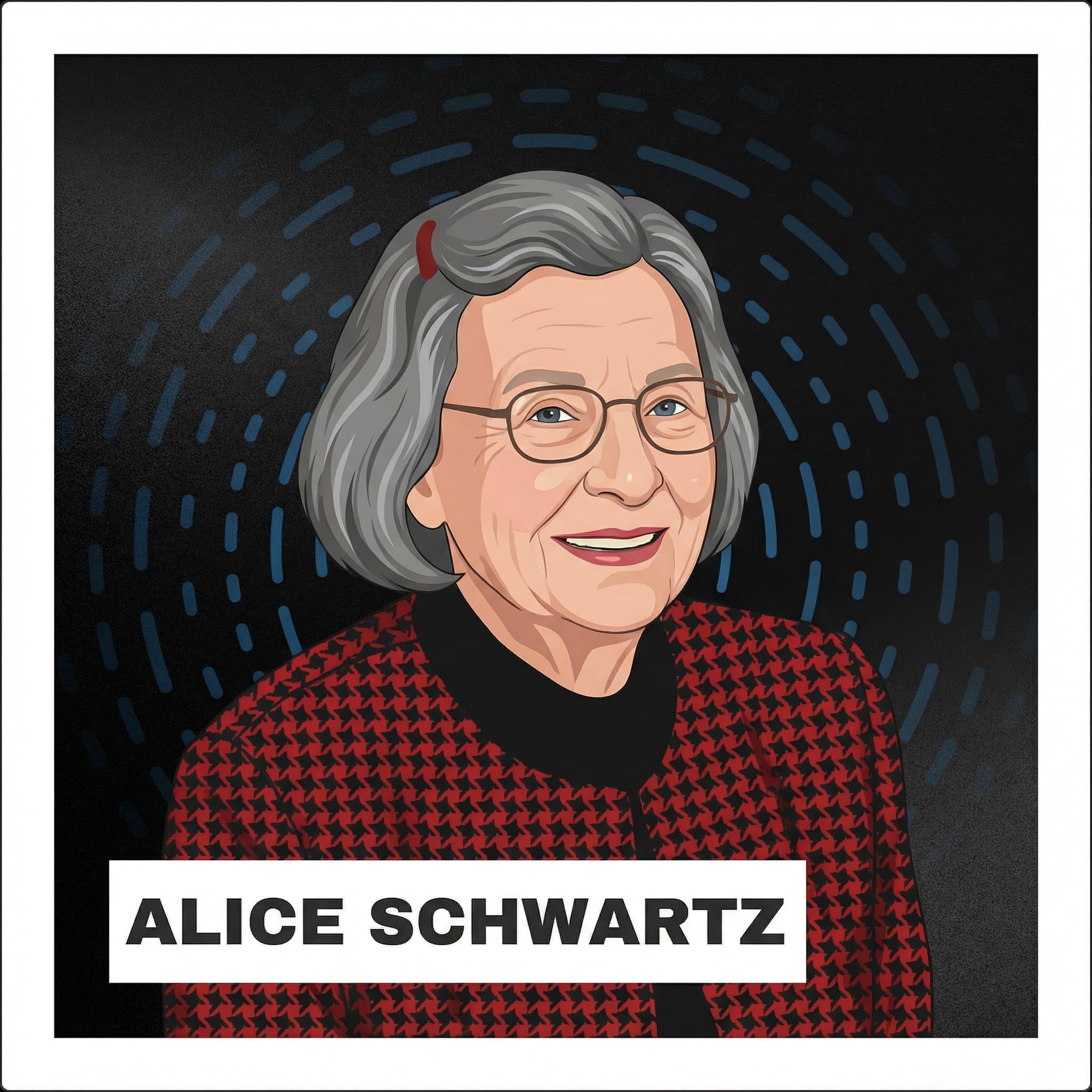 Portrait of Alice Schwartz