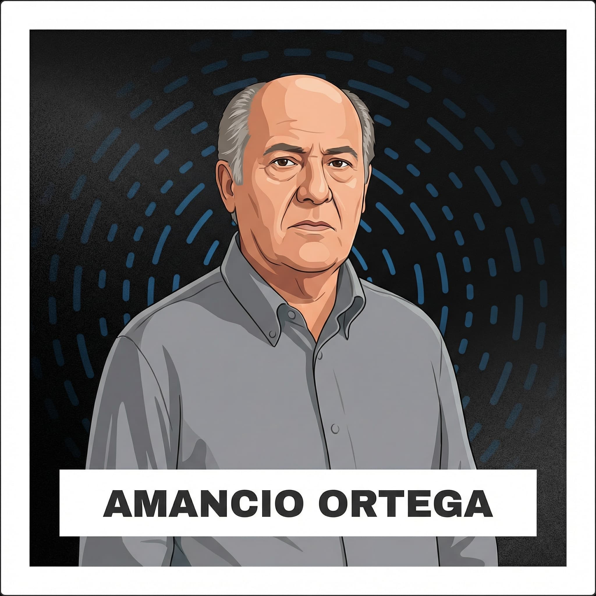 Portrait of Amancio Ortega