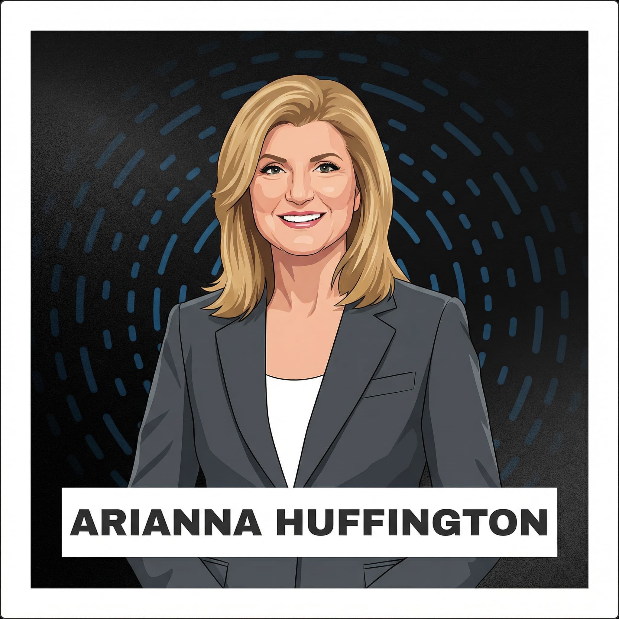 Portrait of Arianna Huffington