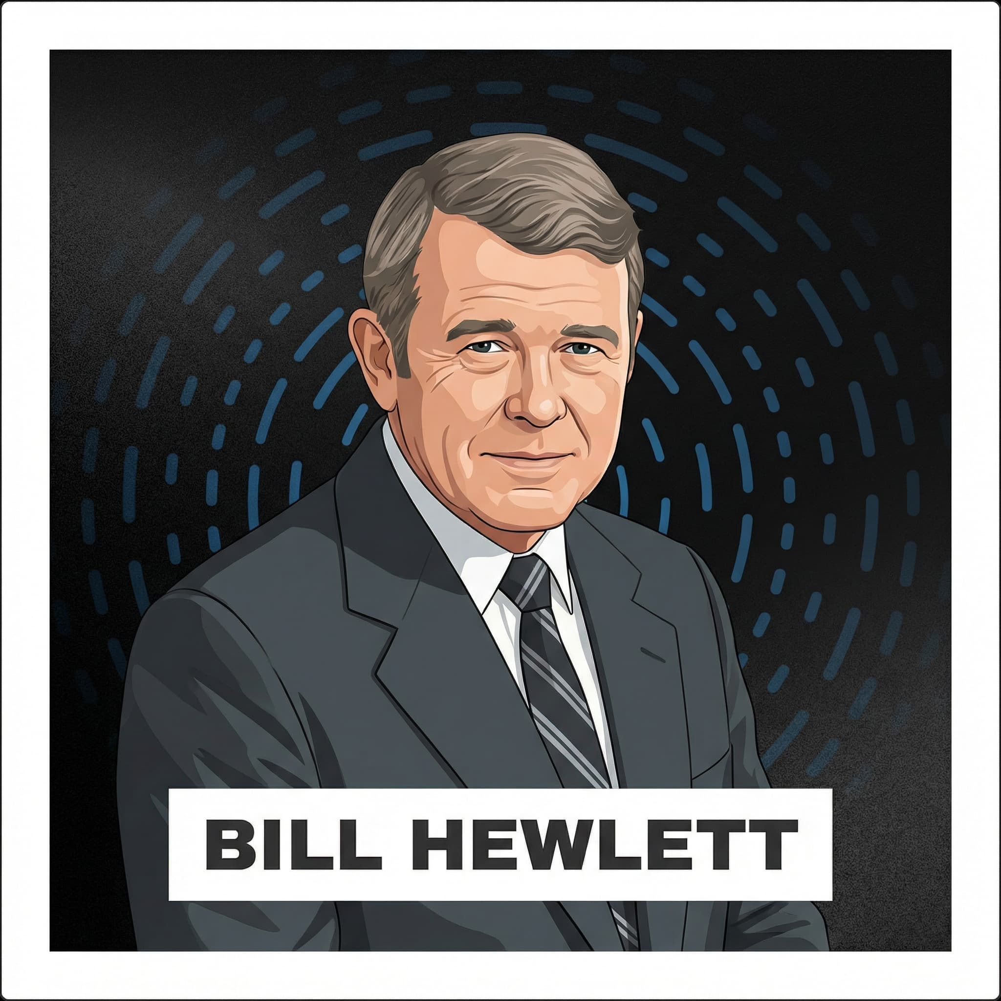 Portrait of Bill Hewlett