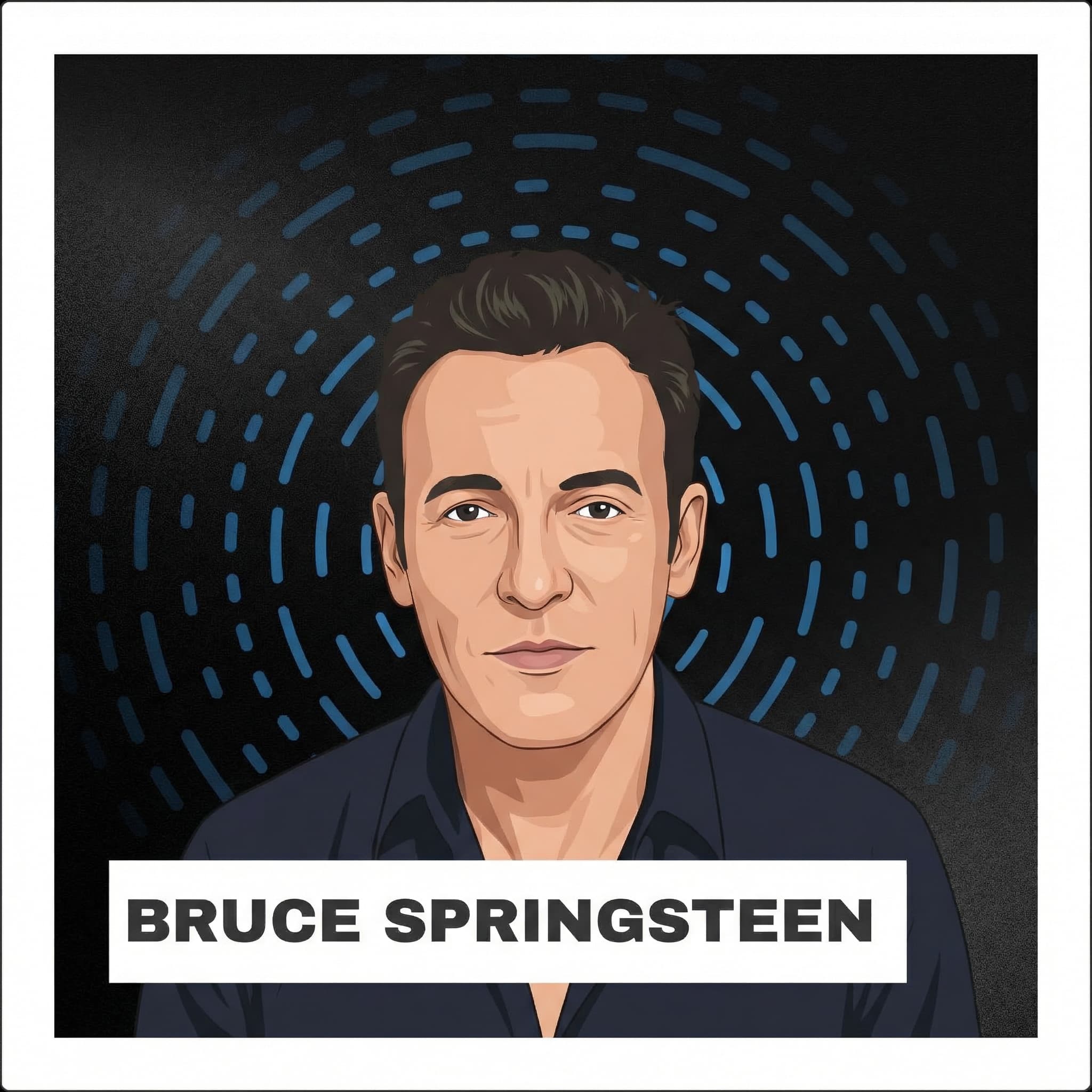 Portrait of Bruce Springsteen