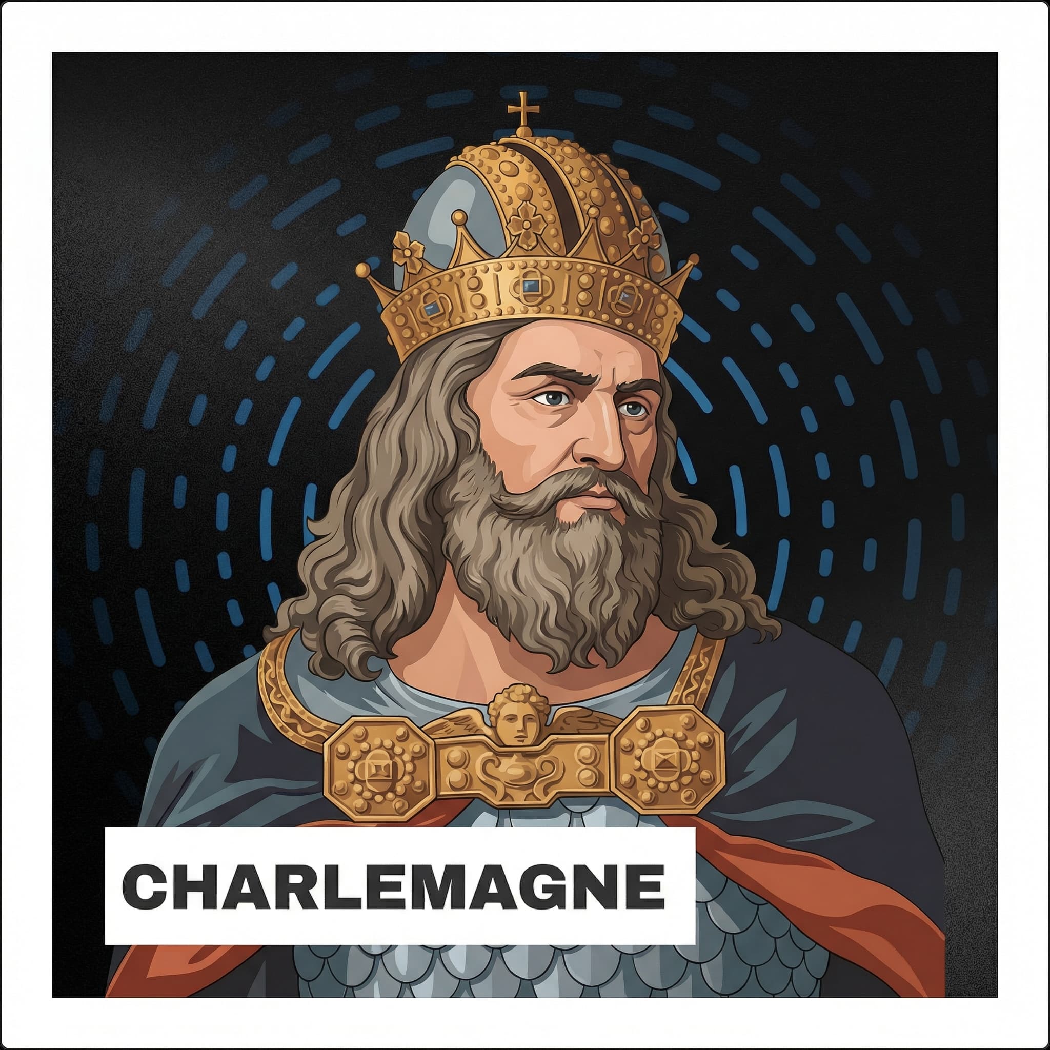 Portrait of Charlemagne