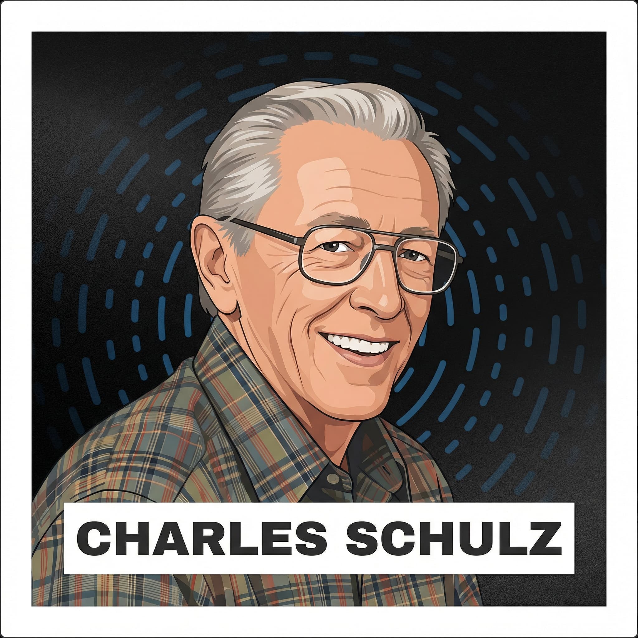 Portrait of Charles Schulz