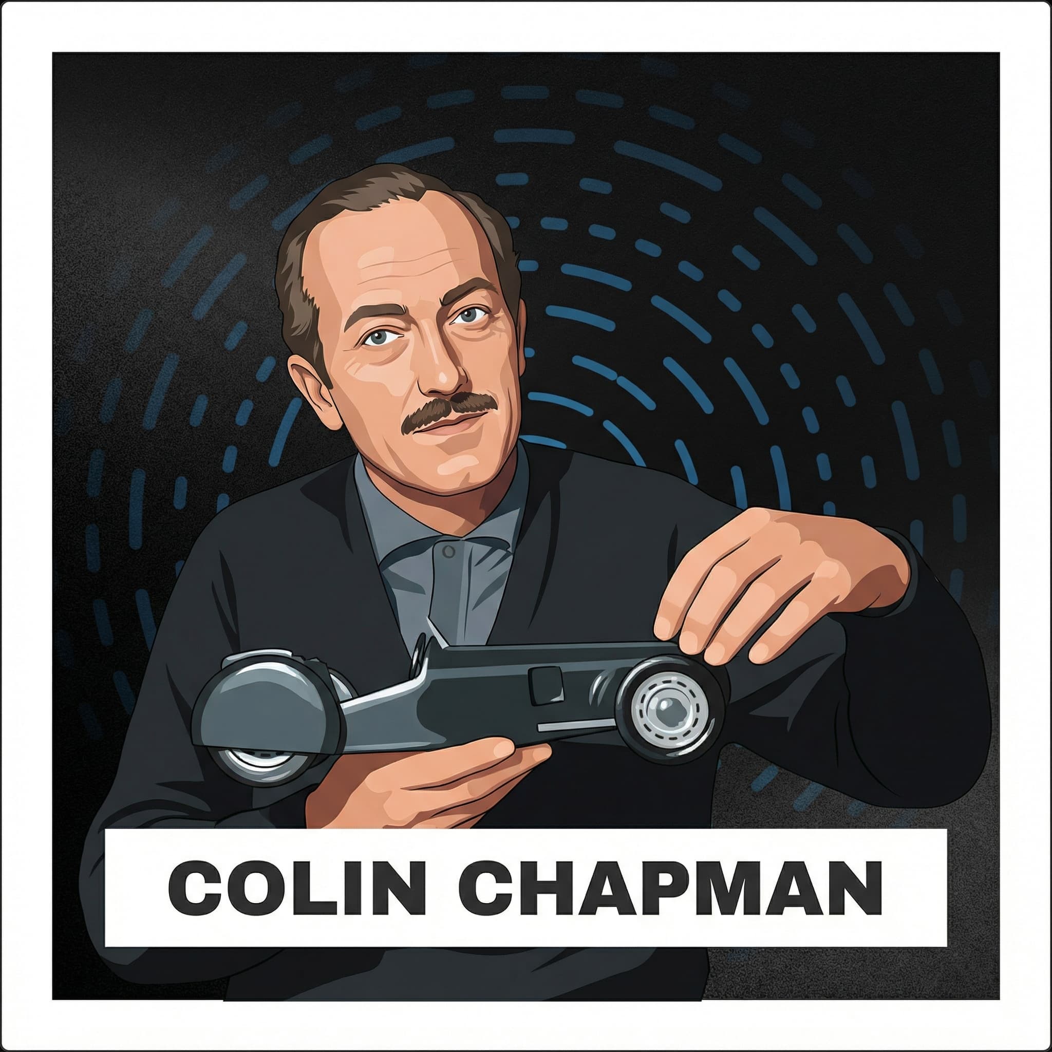 Portrait of Colin Chapman