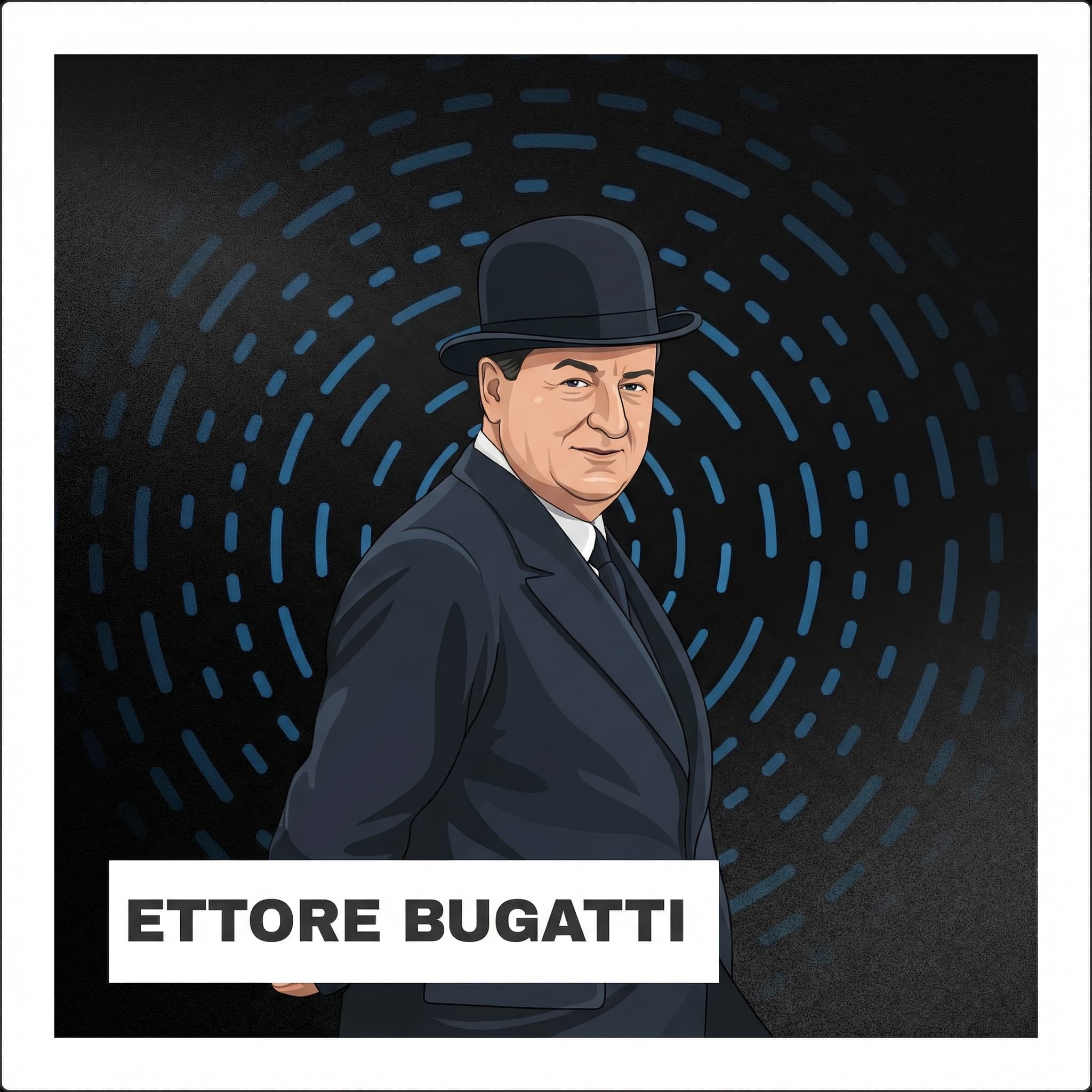 Portrait of Ettore Bugatti