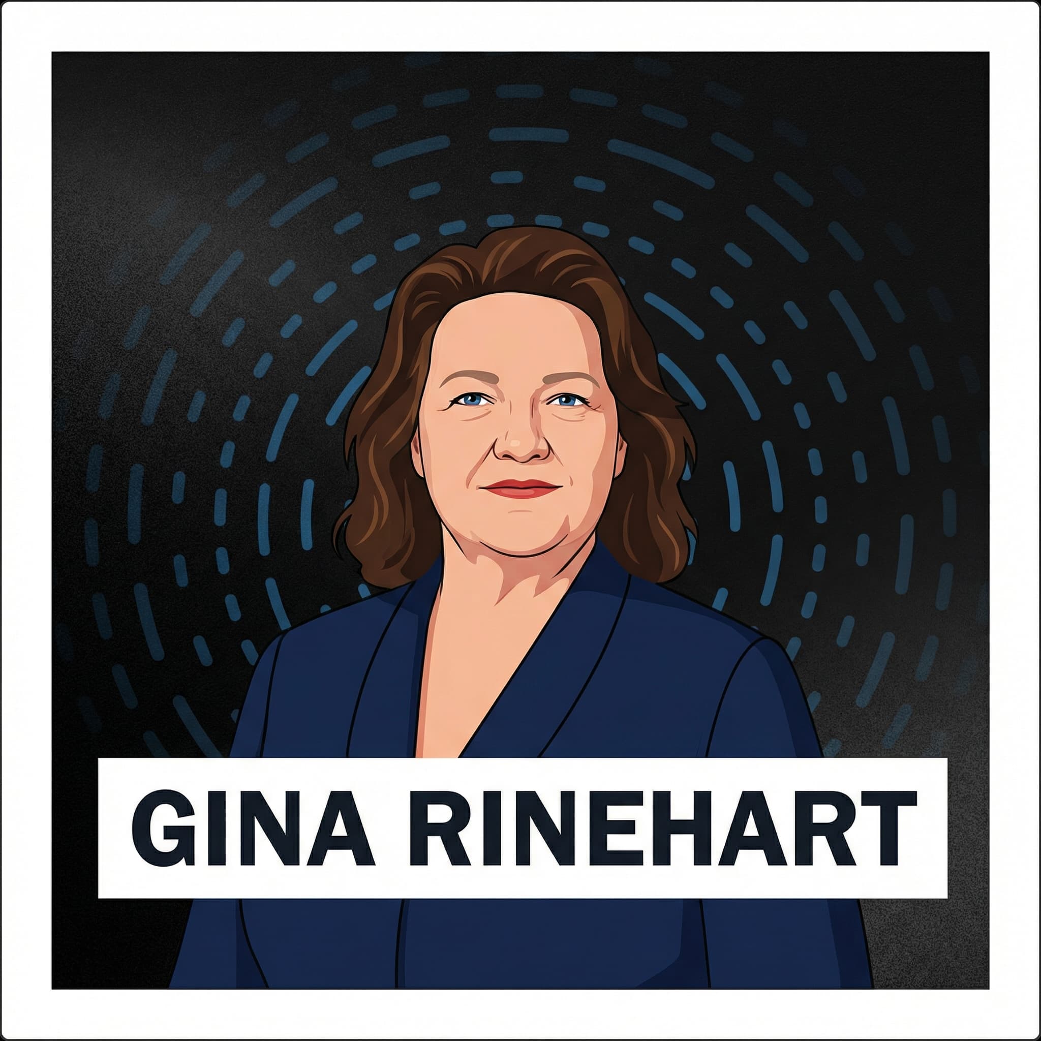 Portrait of Gina Rinehart