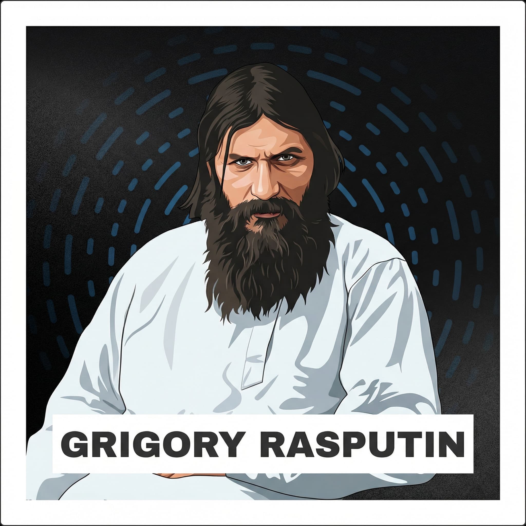 Portrait of Grigory Rasputin