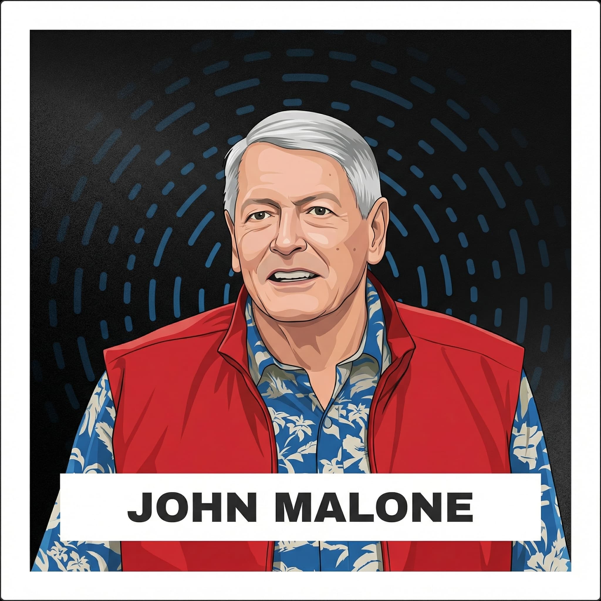 Portrait of John Malone