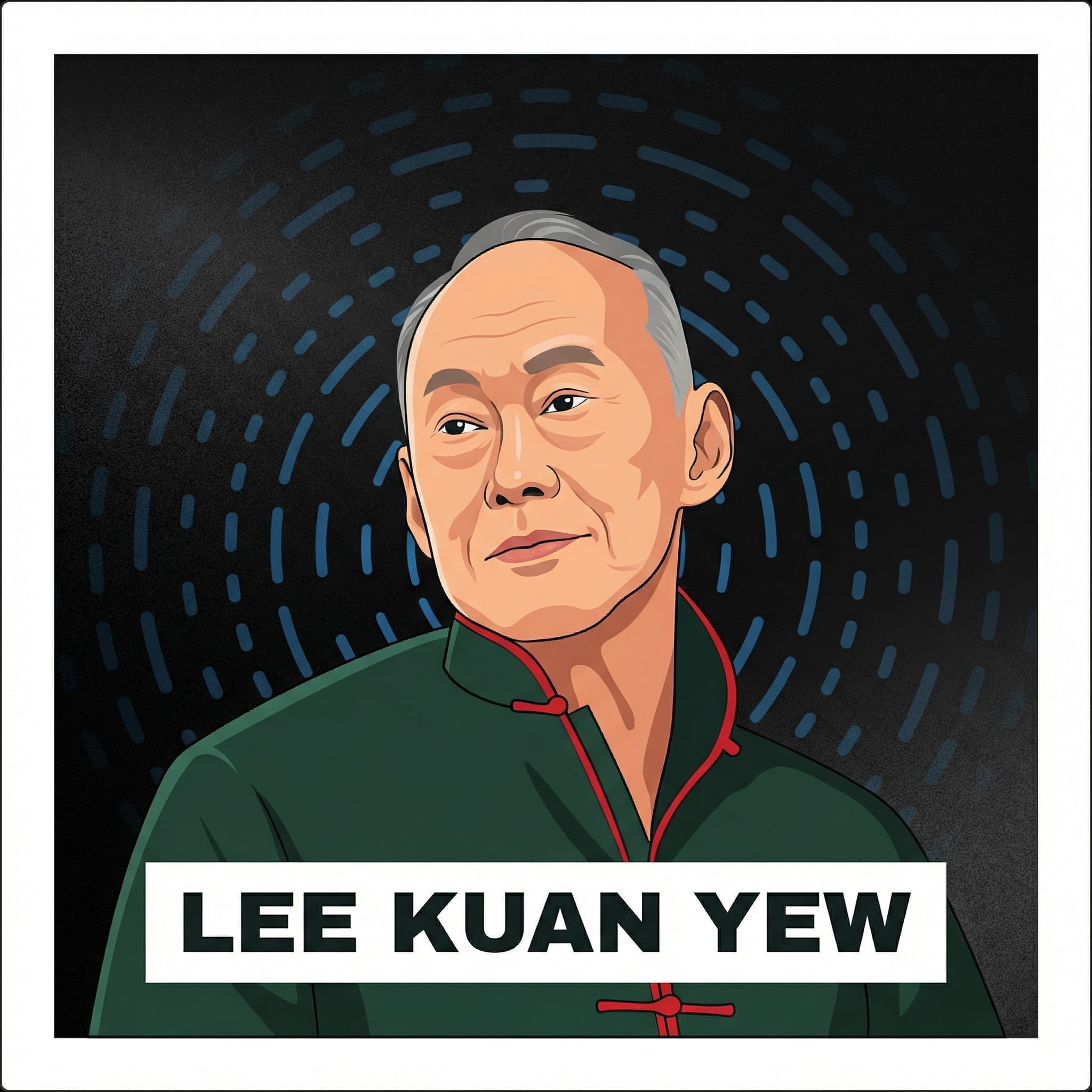 Portrait of Lee Kuan Yew