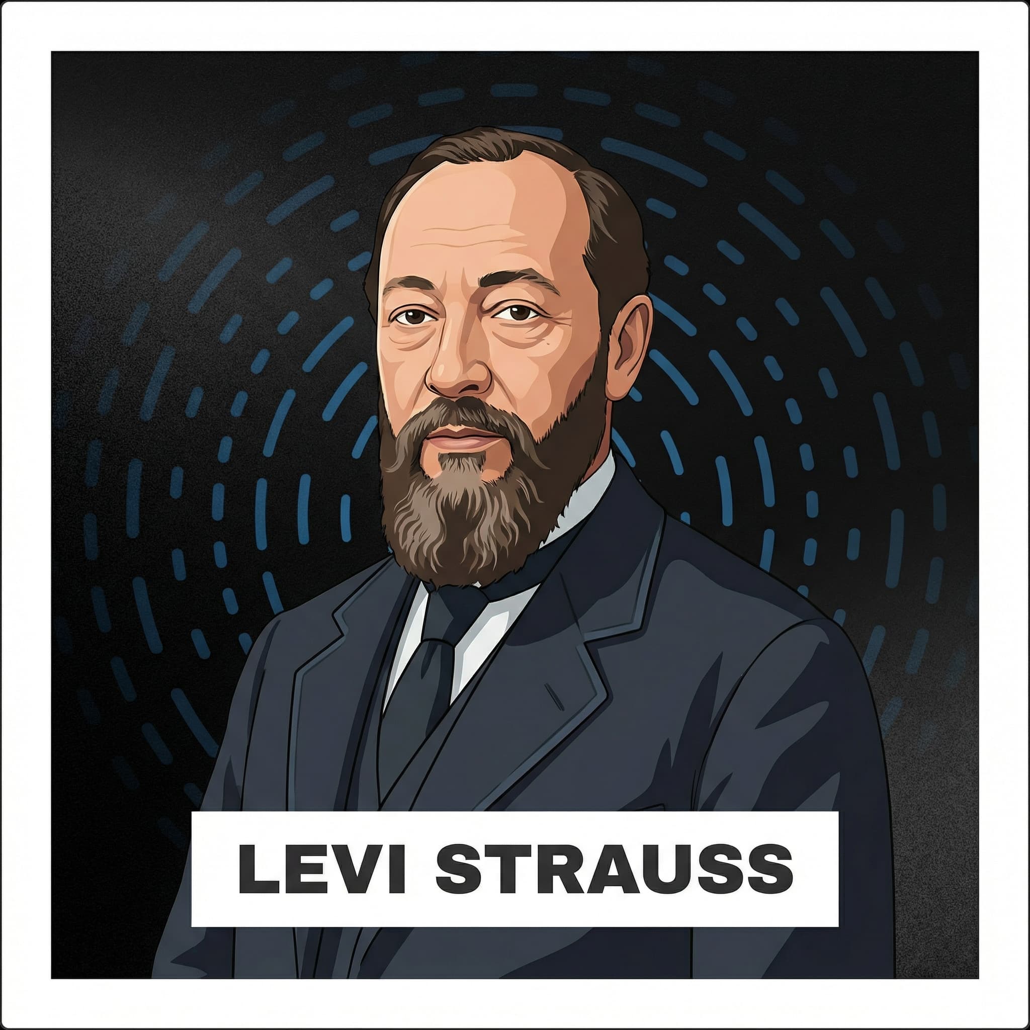 Portrait of Levi Strauss