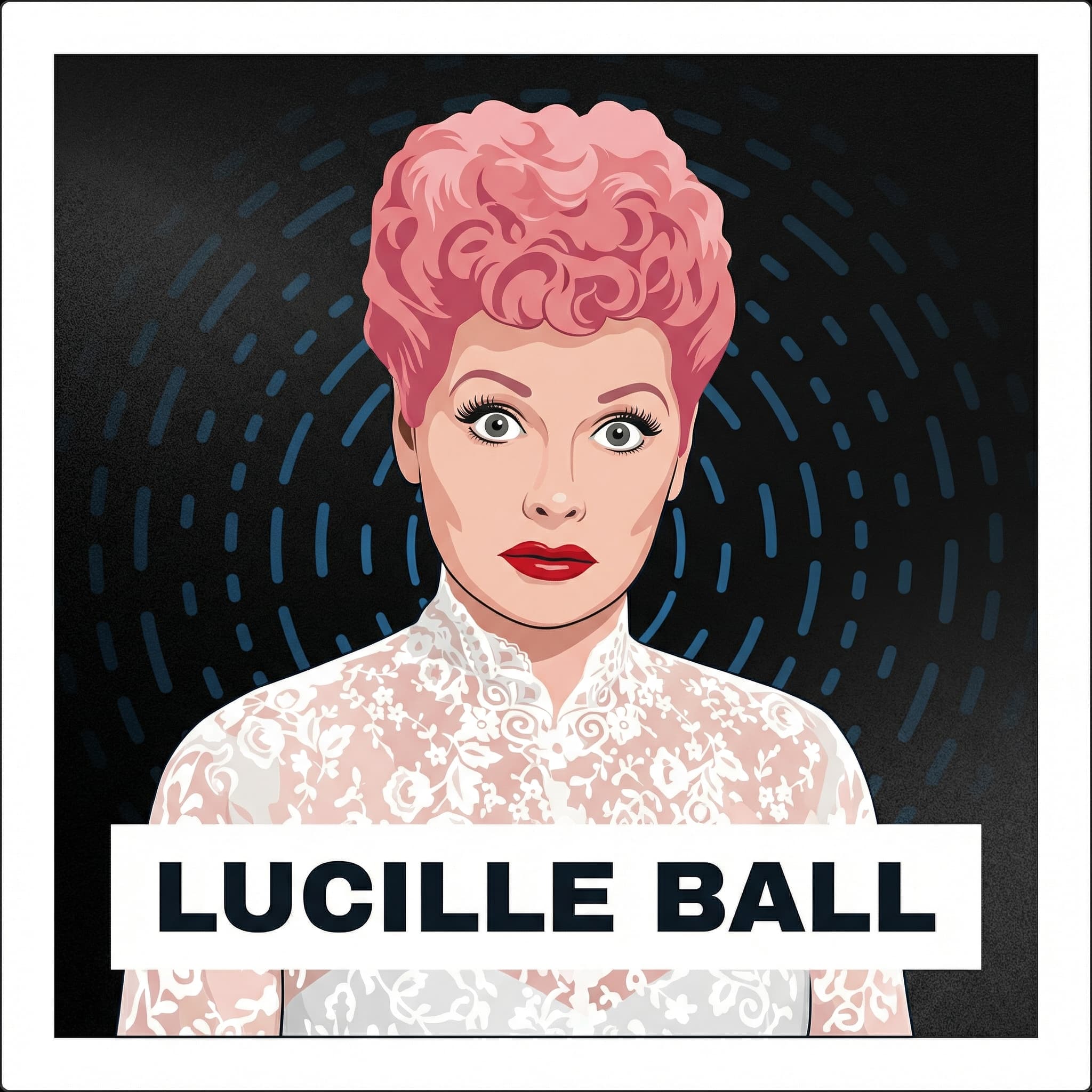 Portrait of Lucille Ball