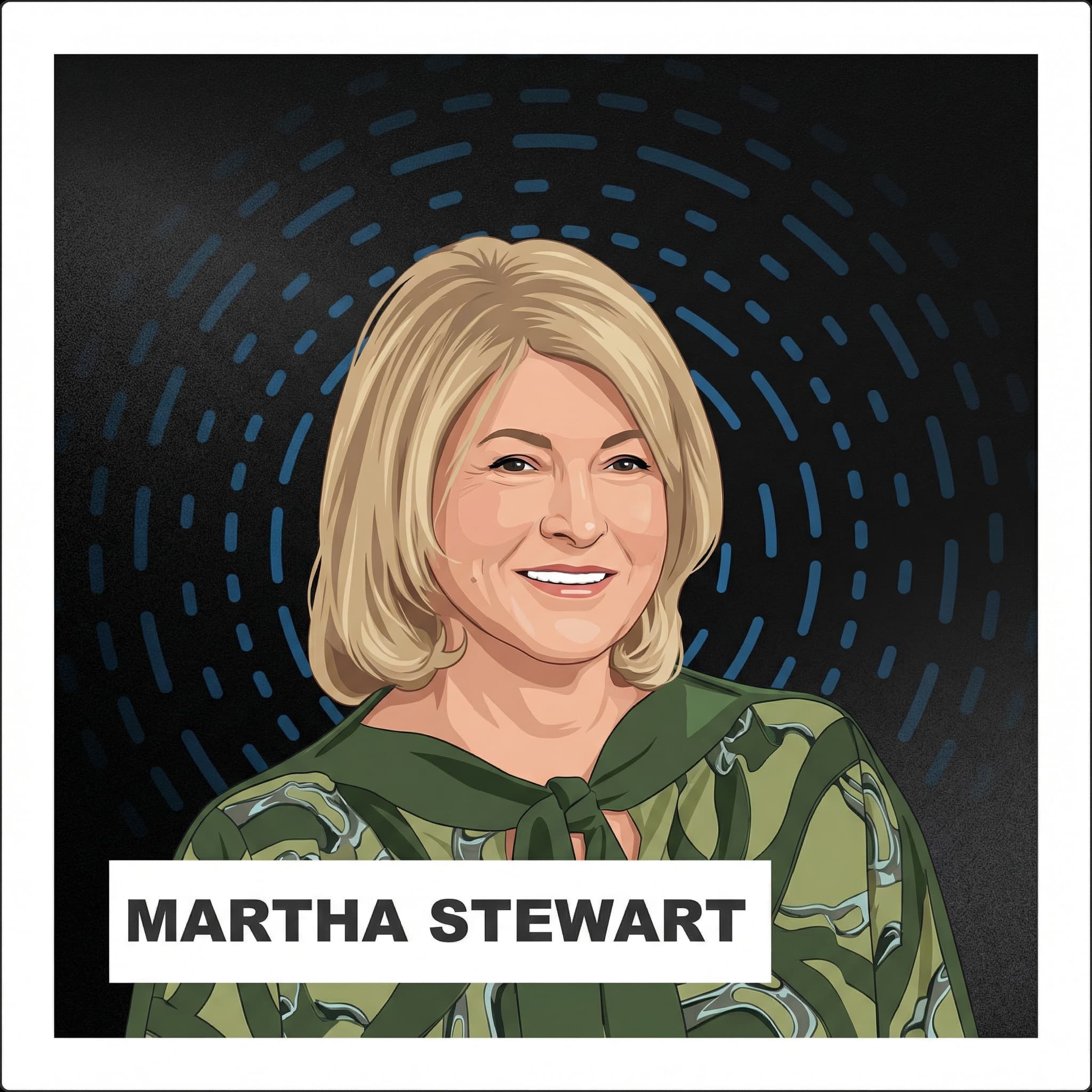 Portrait of Martha Stewart