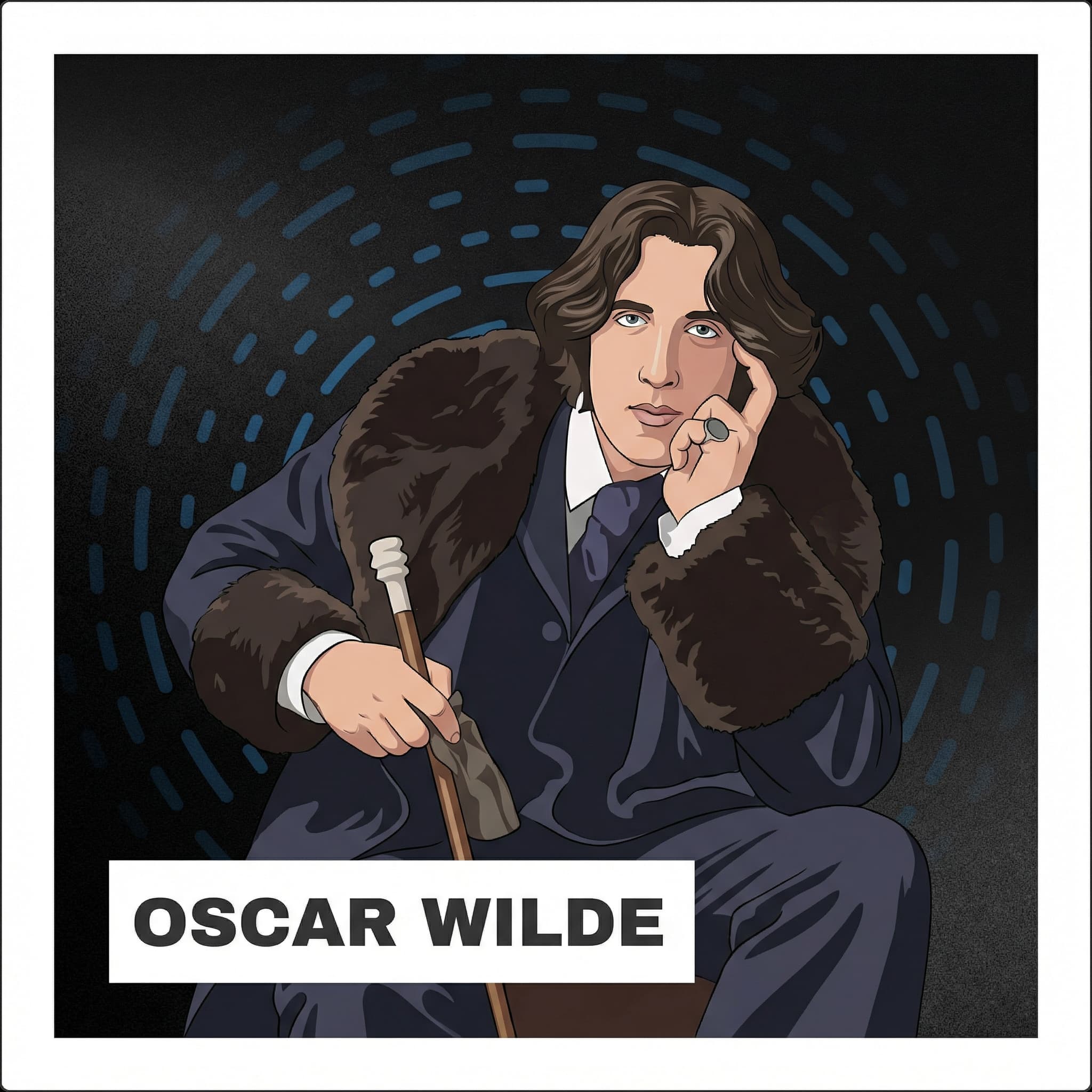 Portrait of Oscar Wilde
