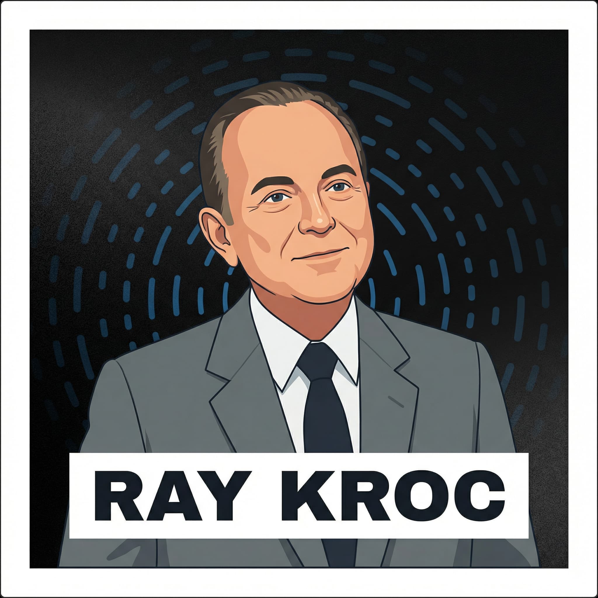 Portrait of Ray Kroc