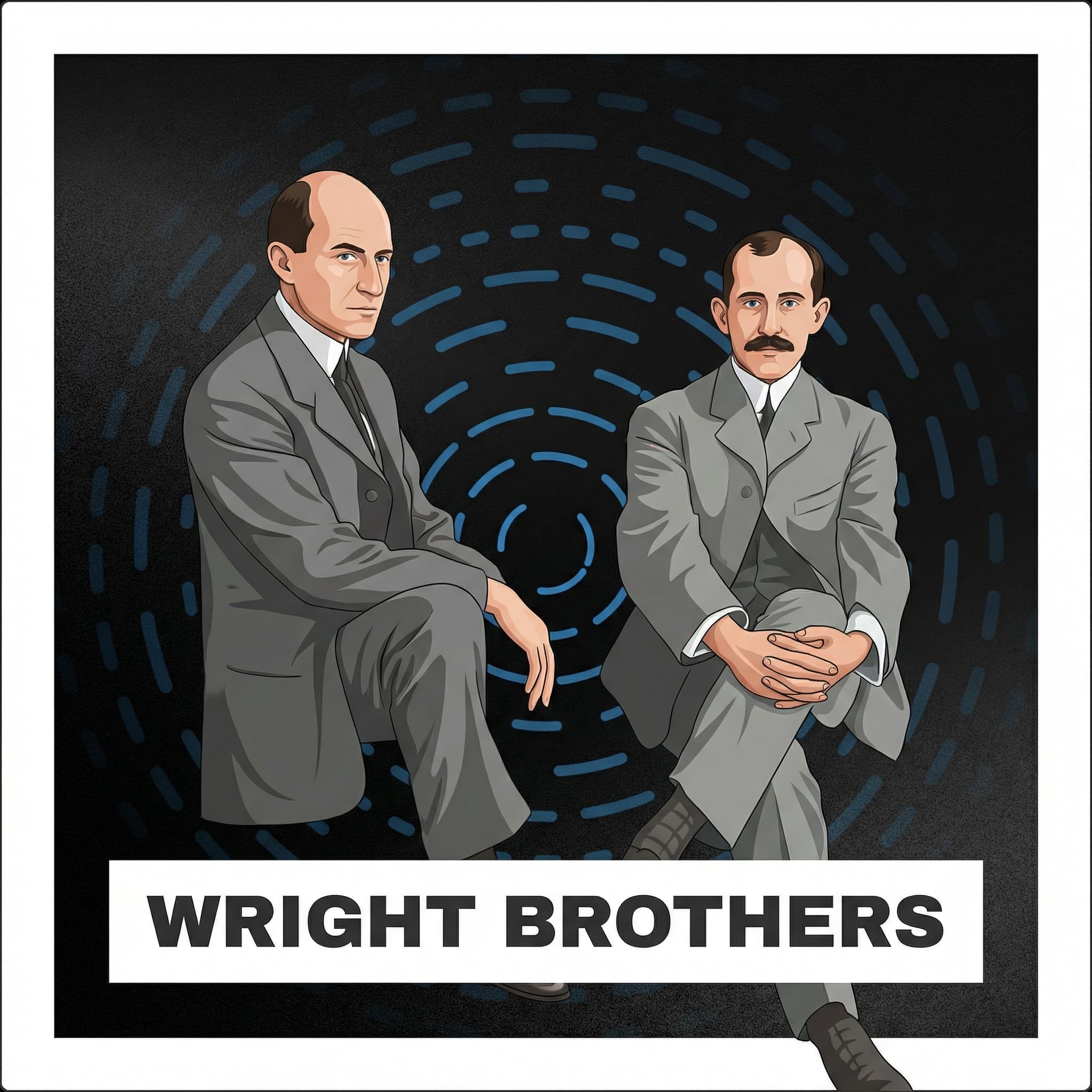 Portrait of Wright Brothers