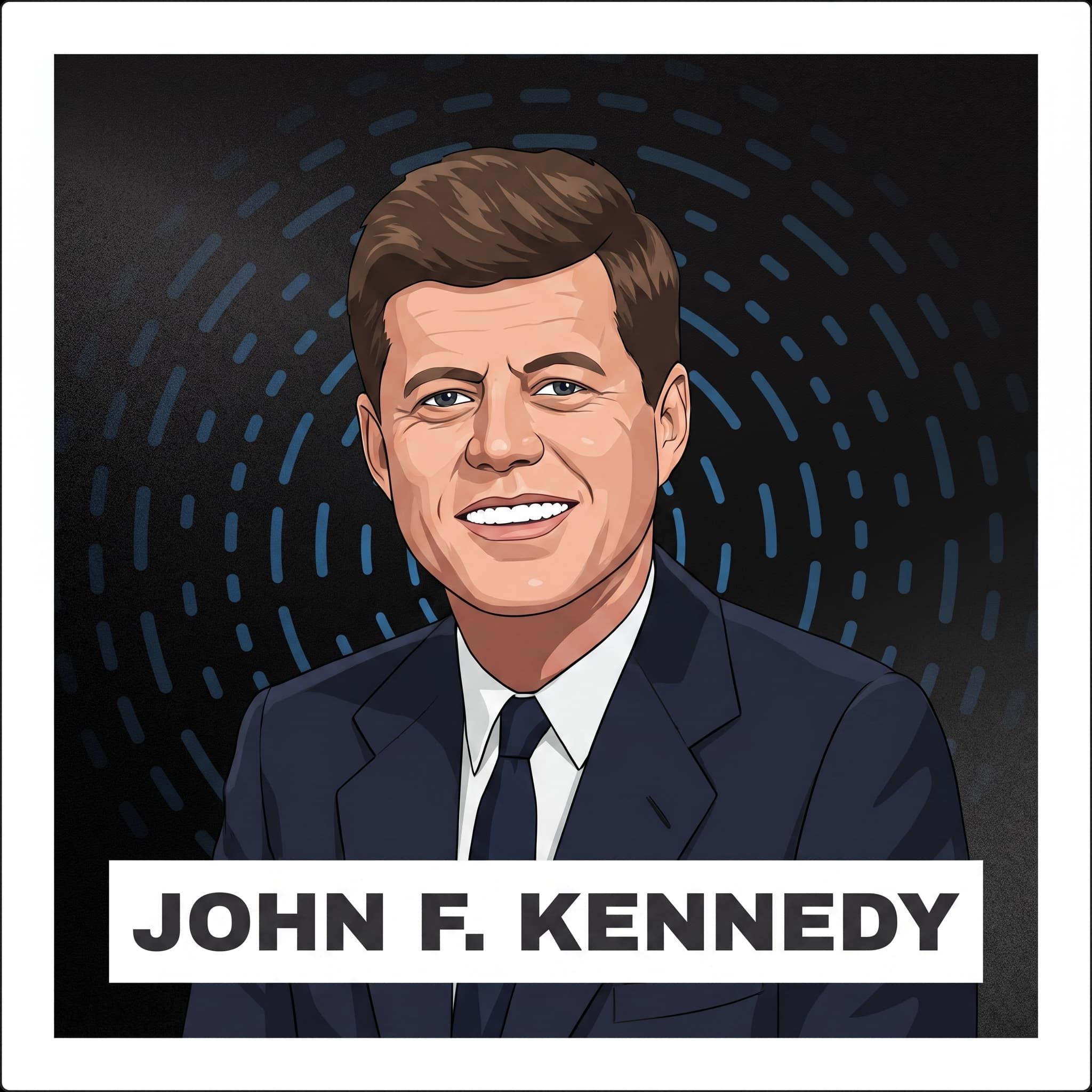 Portrait of John F. Kennedy