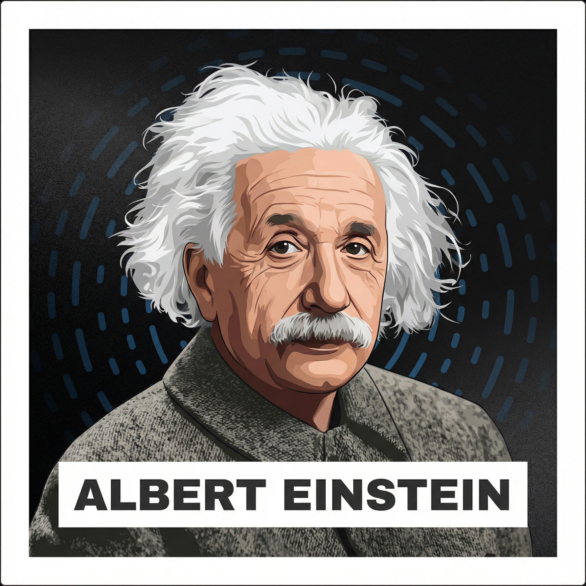 Portrait of Albert Einstein