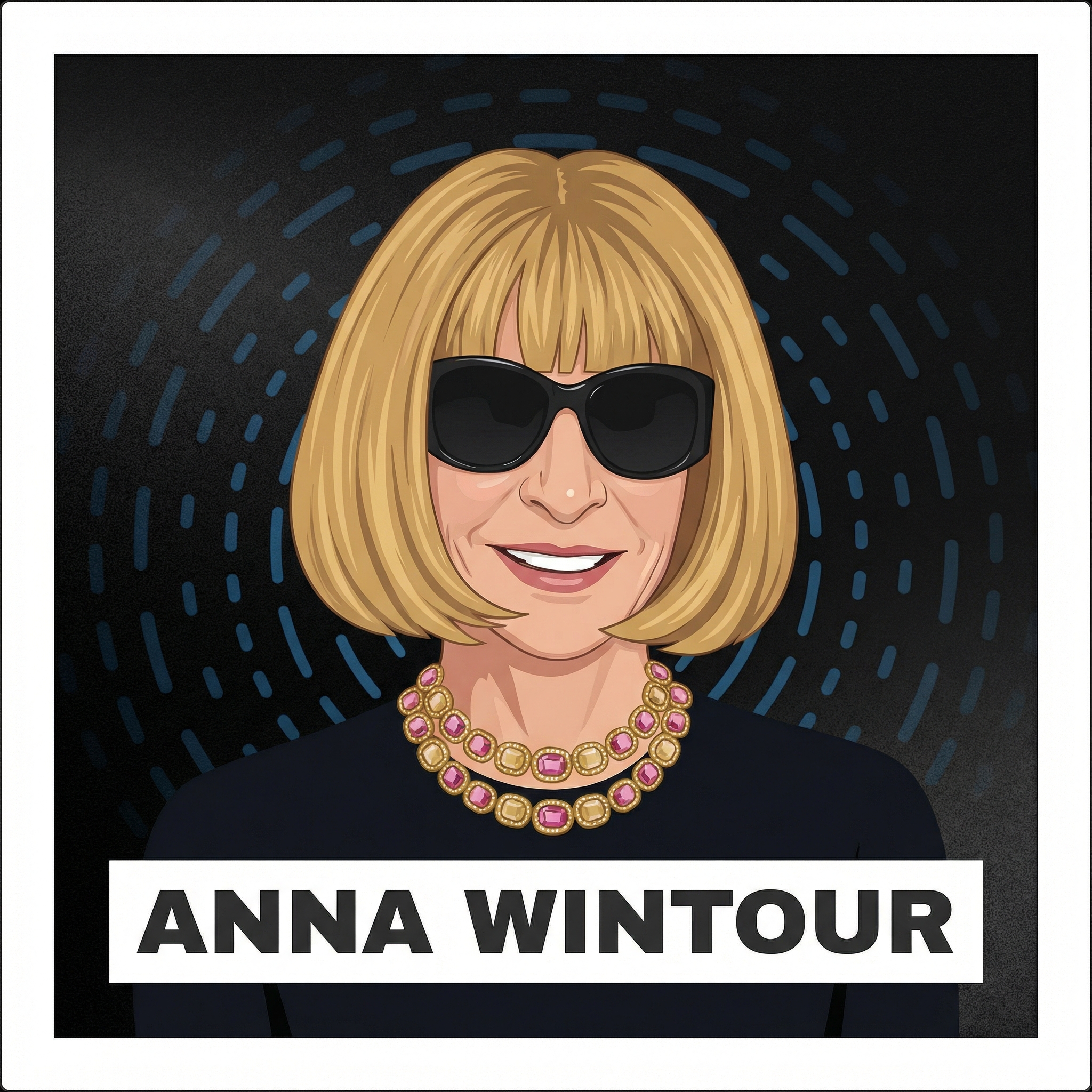 Portrait of Anna Wintour