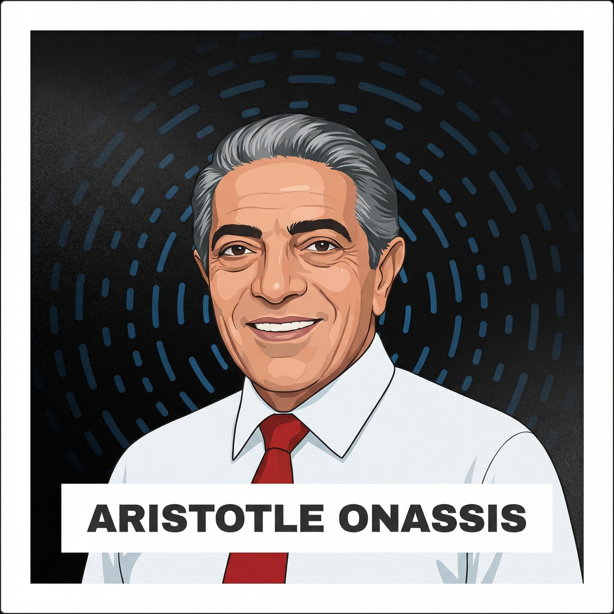 Portrait of Aristotle Onassis