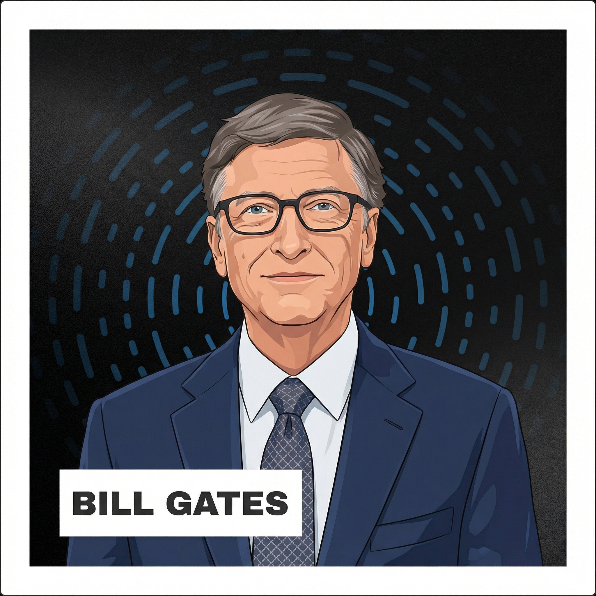 Portrait of Bill Gates