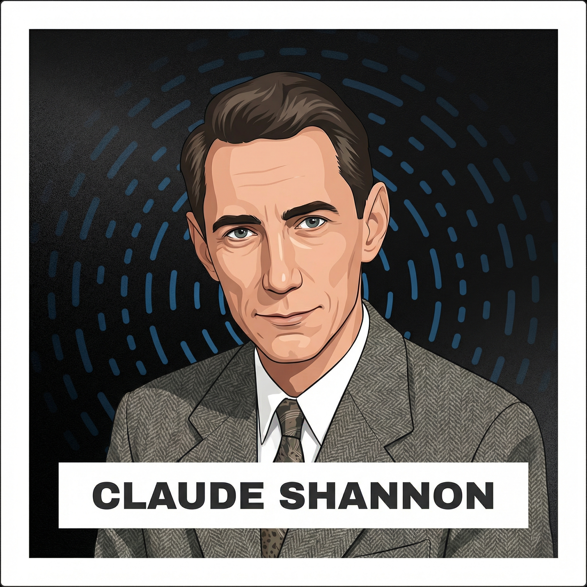 Portrait of Claude Shannon