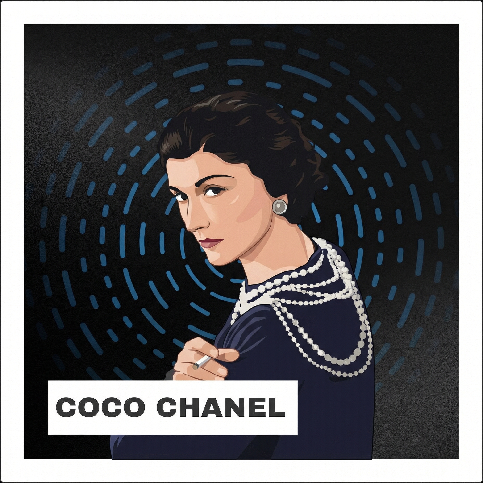Portrait of Coco Chanel