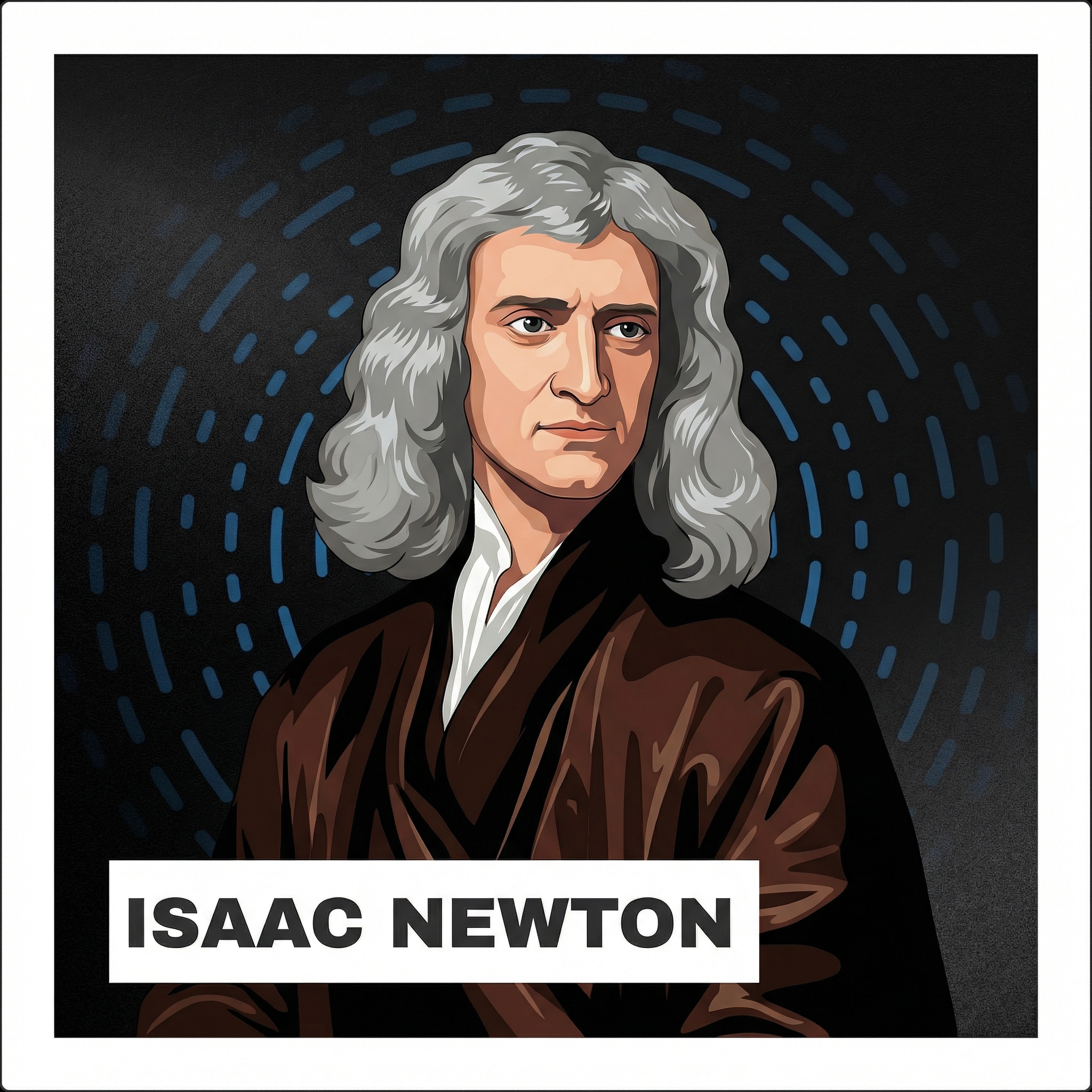 Portrait of Isaac Newton