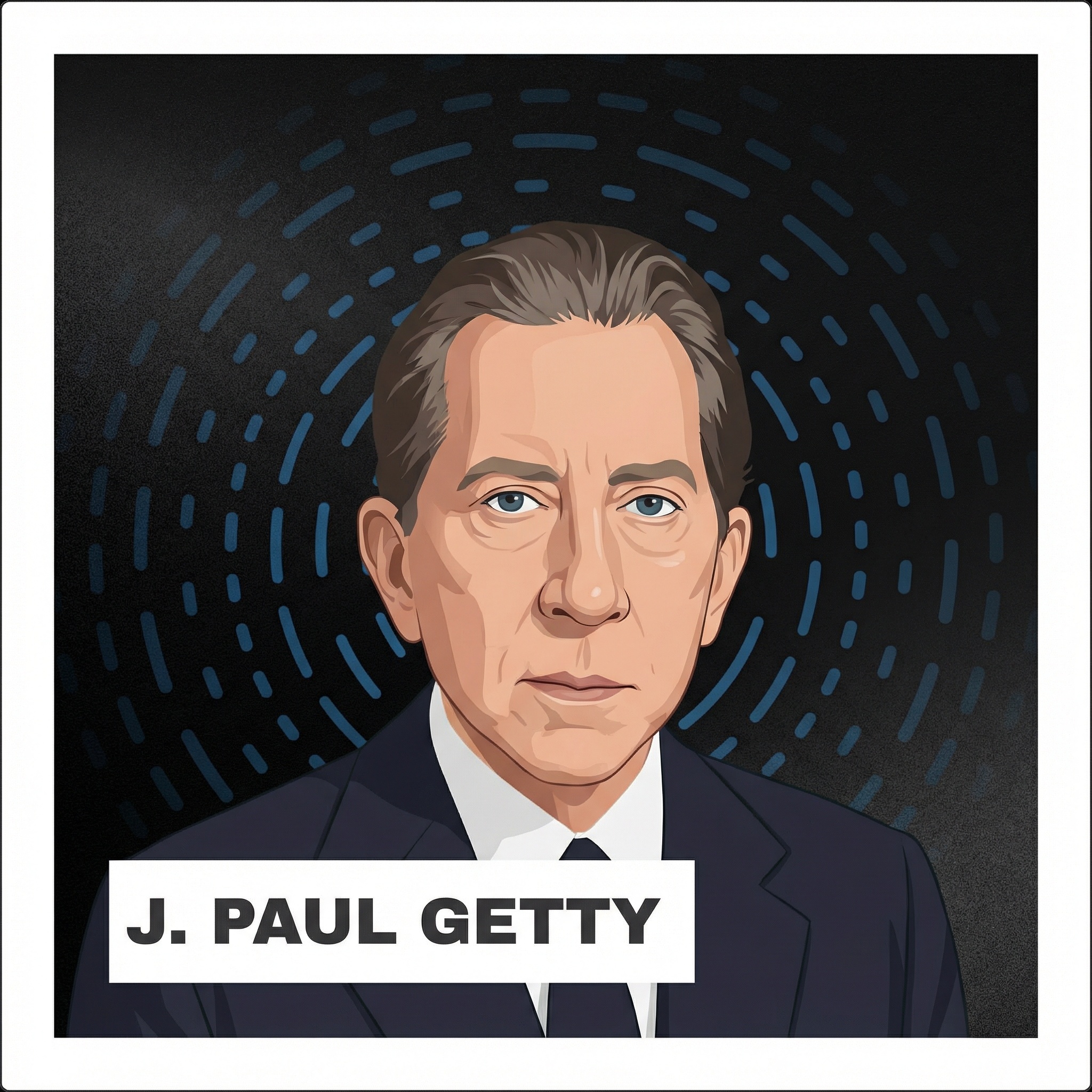 Portrait of J. Paul Getty