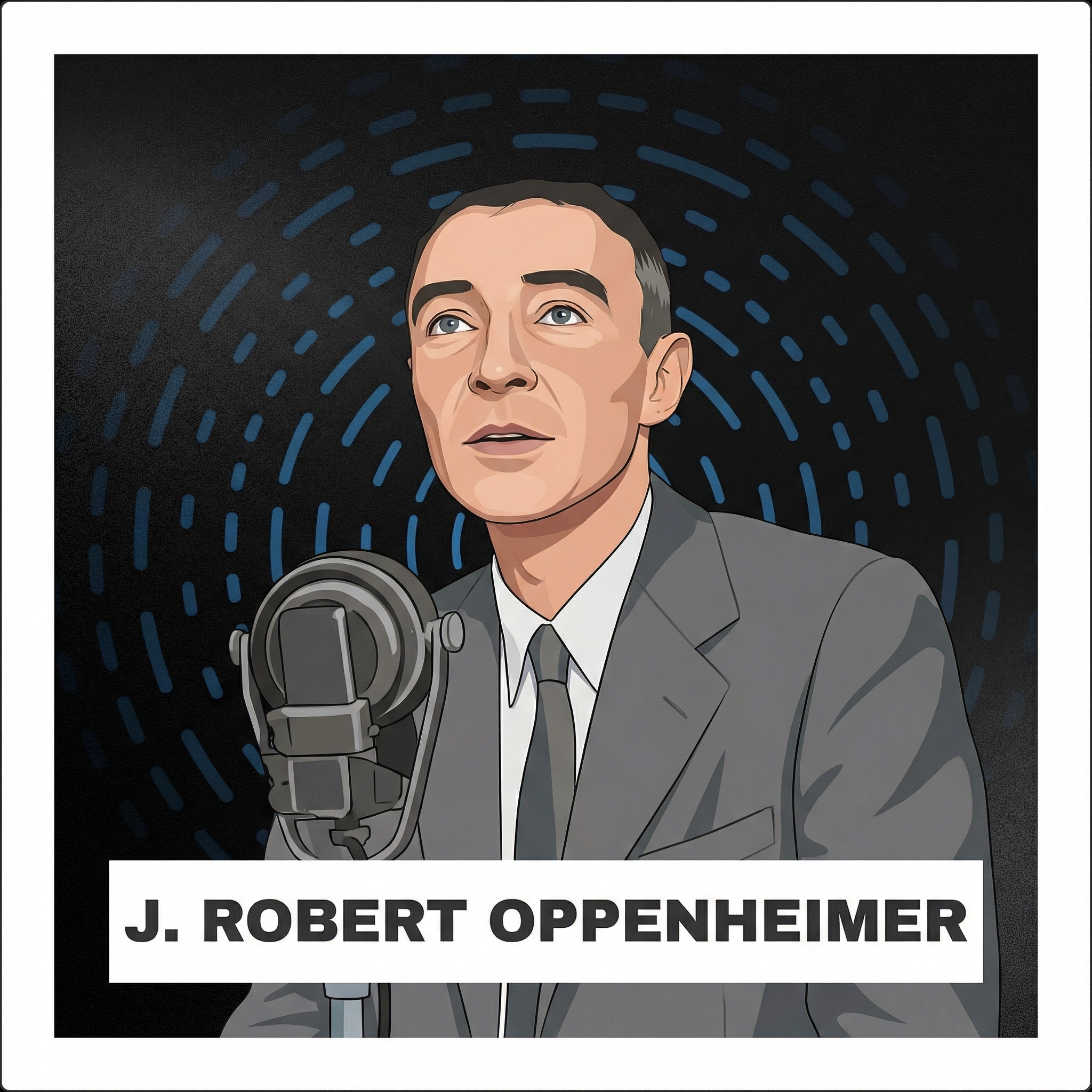 Portrait of J. Robert Oppenheimer