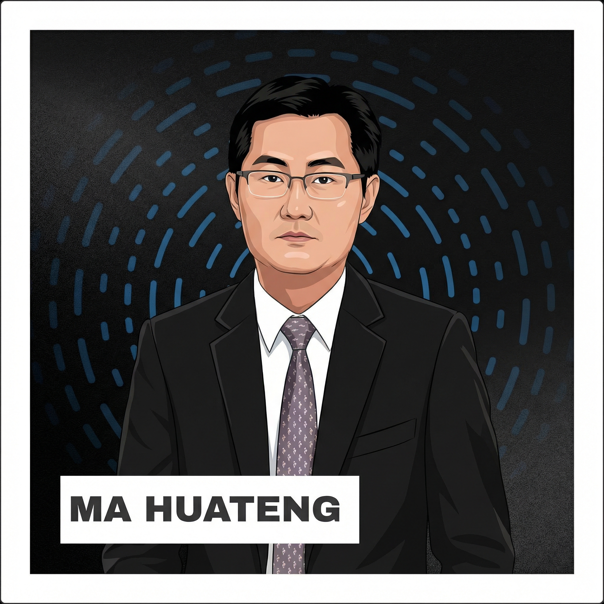 Portrait of Ma Huateng