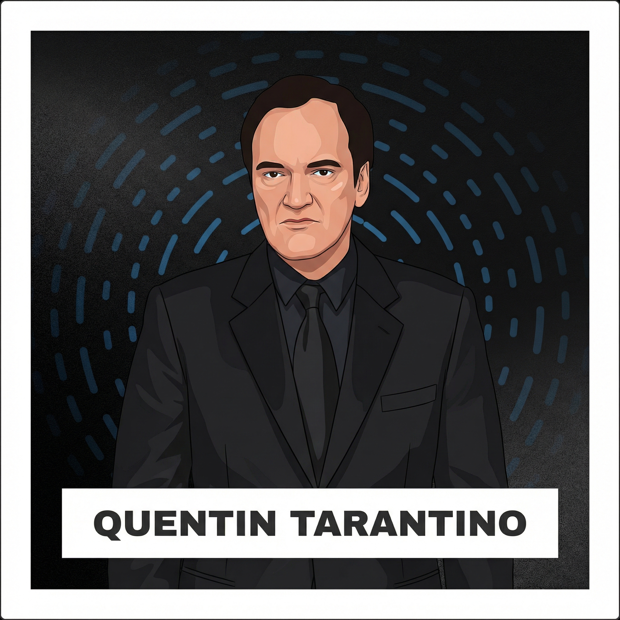 Portrait of Quentin Tarantino