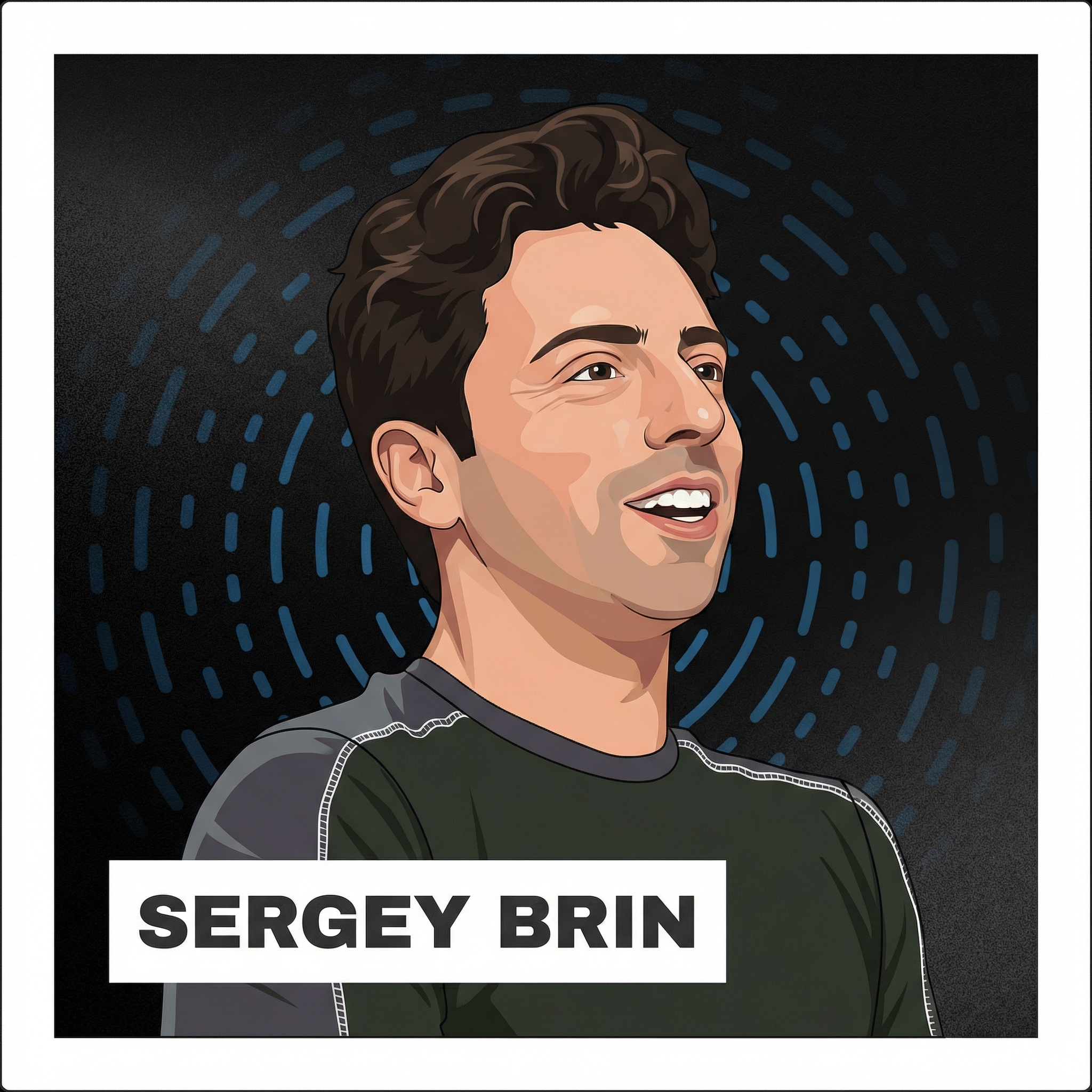 Portrait of Sergey Brin