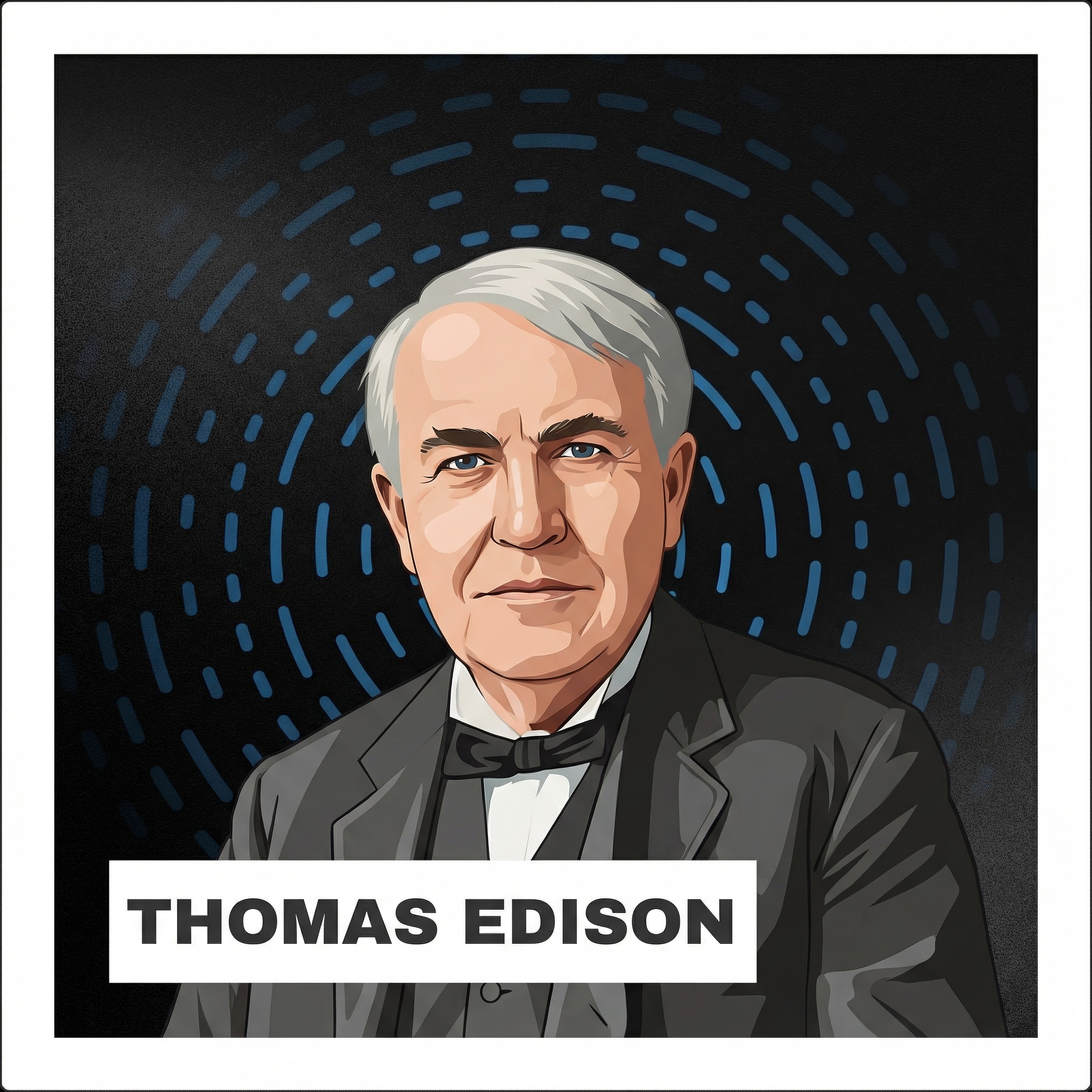 Portrait of Thomas Edison